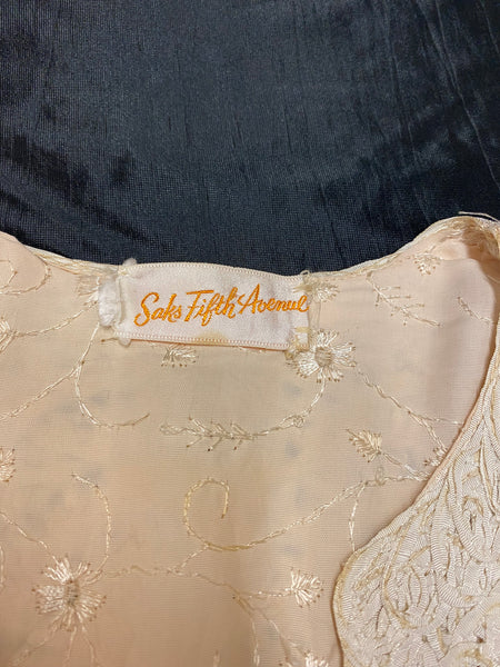 Saks Fifth Avenue Ribbon Jacket, M/L