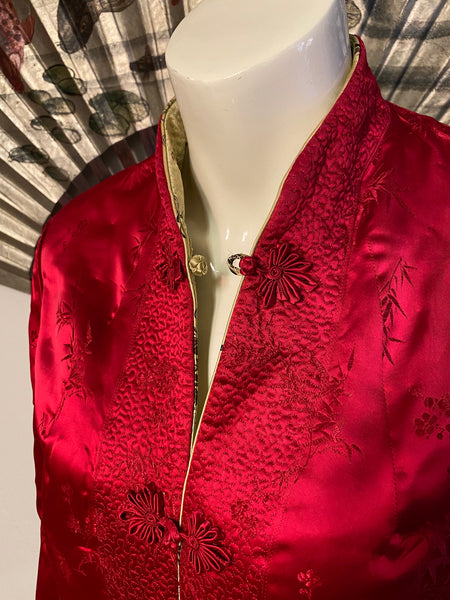 Chinese Reversible Brocade Jacket, S / M