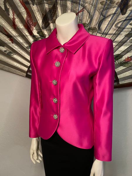 YSL Satin Jacket, S / M