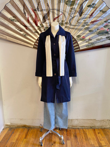 Trench Coat w/ Matching Scarf, S / M