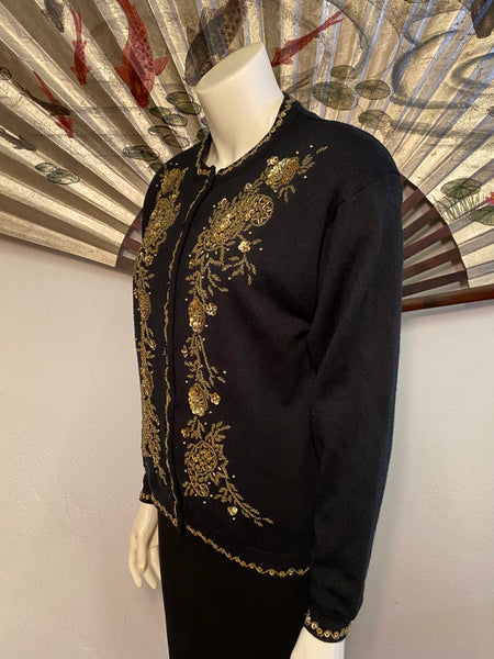 Embellished Sweater, L