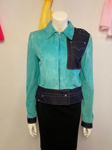 Versace Jeans Couture Suede Jacket, S