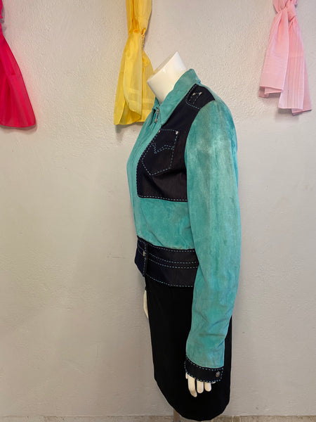 Versace Jeans Couture Suede Jacket, S