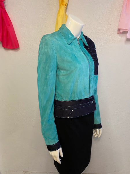 Versace Jeans Couture Suede Jacket, S