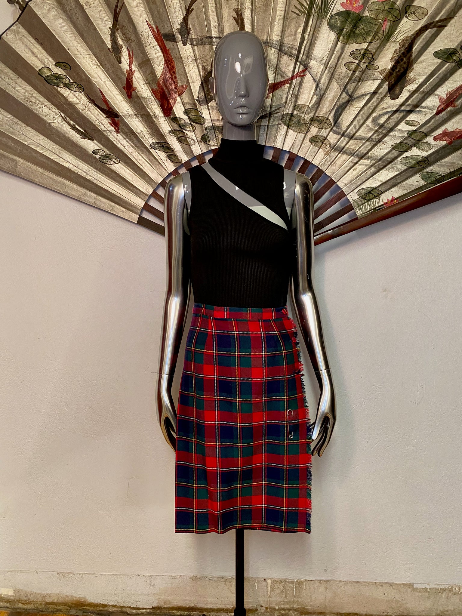 Bonda Québec Tartan Skirt, L