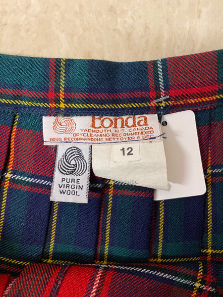 Bonda Québec Tartan Skirt, L