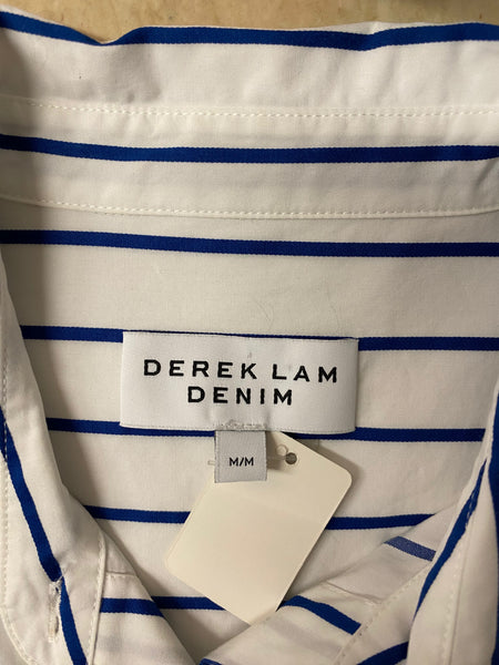 Derek Lam Denim Stripe Shirt, M