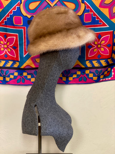Vintage Eaton Fur Hat, S