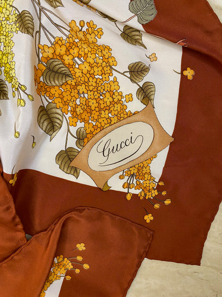 Gucci Flora Scarf