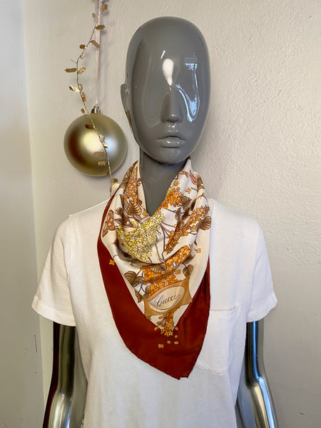 Gucci Flora Scarf
