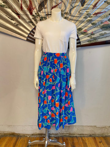 Tulip Print Skirt, S / M