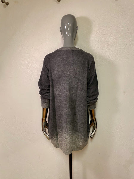 Vintage Krizia Fox Sweater Dress, M