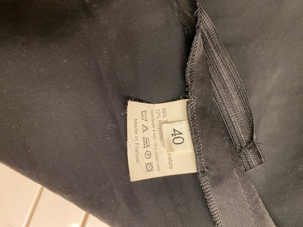 Lanvin Summer 2007 Black Dress