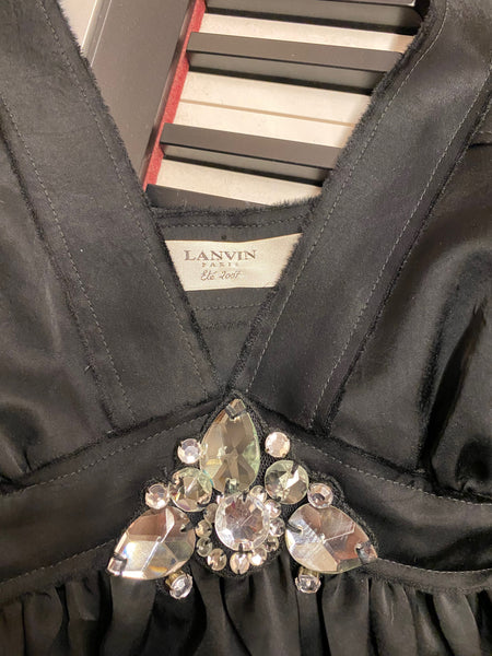 Lanvin Summer 2007 Black Dress