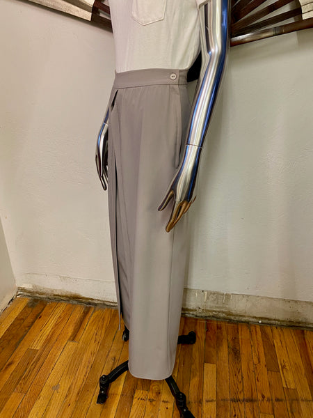 Wide Leg Pant with Overskirt, L / XL