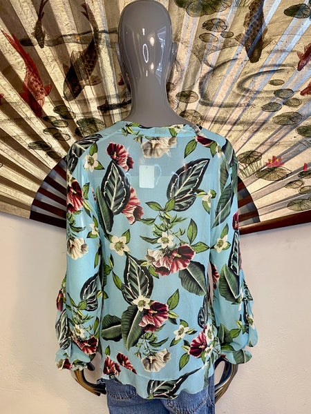 Nicholas Silk Floral Blouse, S