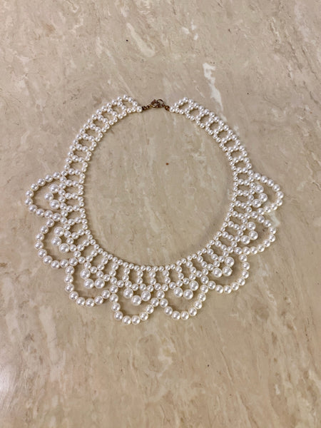 Pearl Scallop Necklace