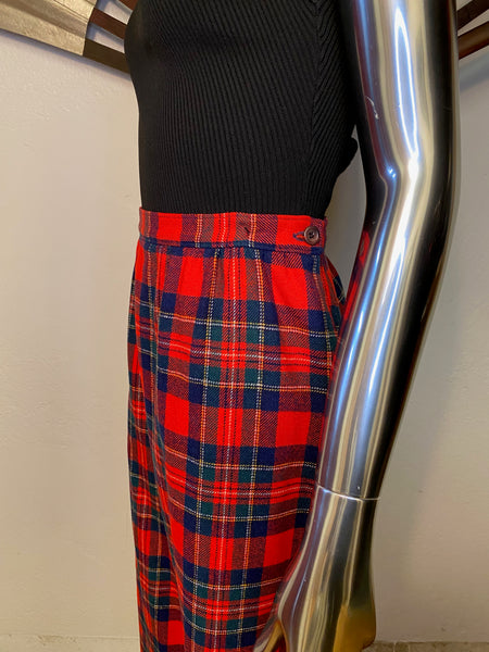 Pendleton Royal Stewart Tartan Skirt, L / XL