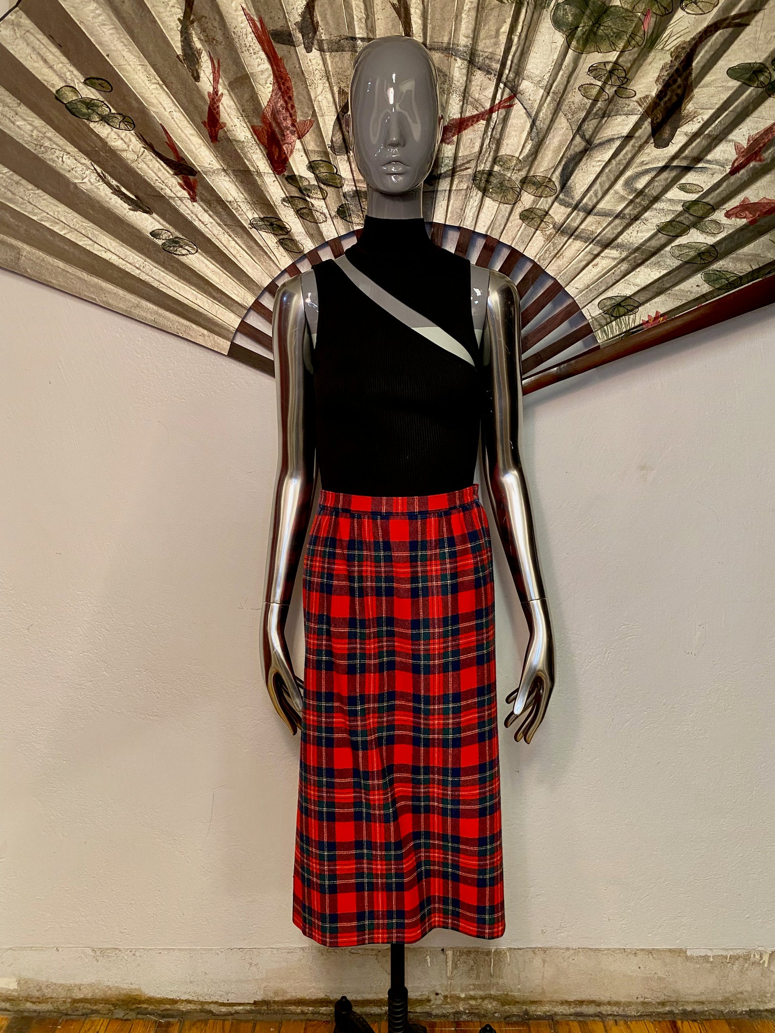 Pendleton Royal Stewart Tartan Skirt, L / XL