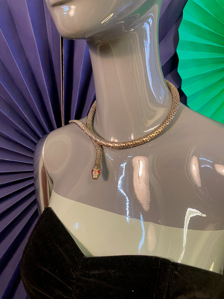 Snake Coil Necklace & Bracelet Set