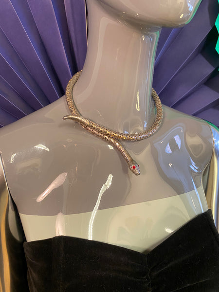 Snake Coil Necklace & Bracelet Set