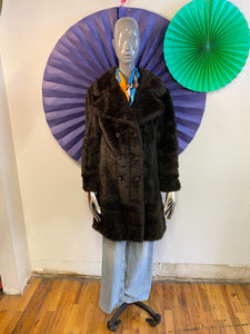 Faux Fur Coat, XS / S