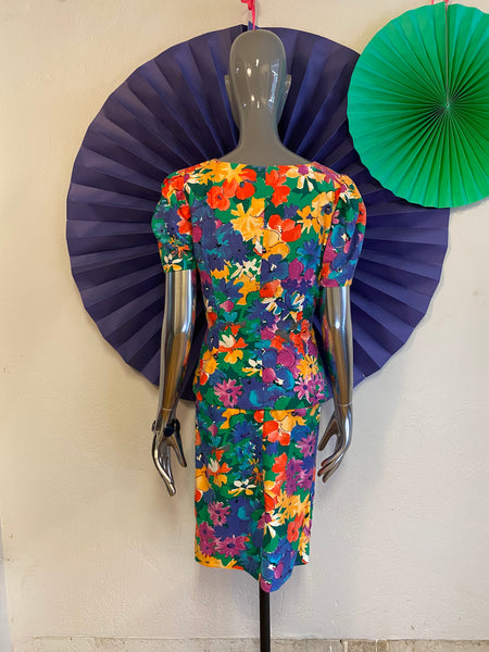 Floral Skirt Set, L