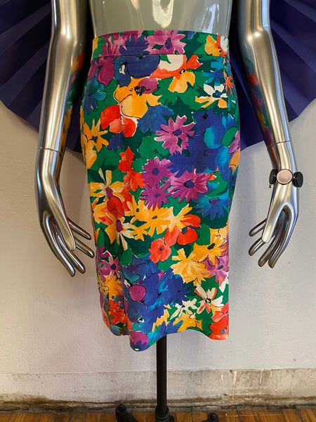 Floral Skirt Set, L