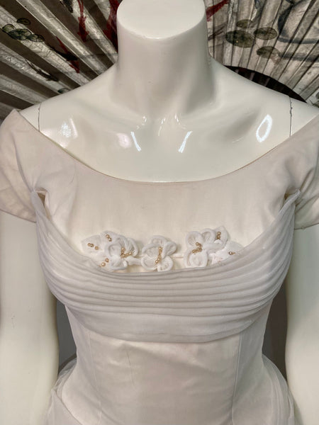 1950s Wedding Dress, XXS / XS