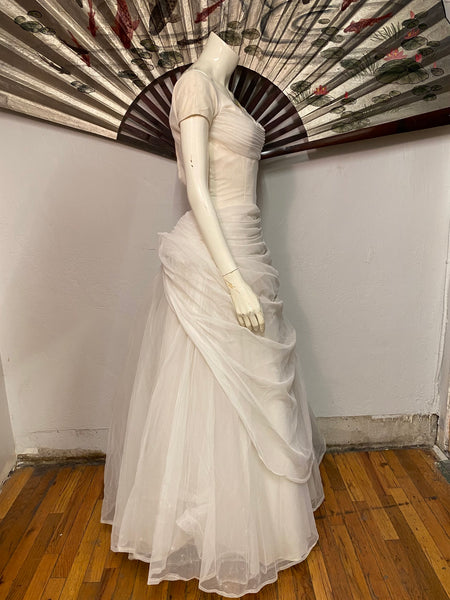 1950s Wedding Dress, XXS / XS