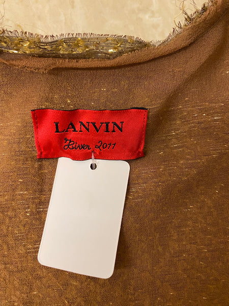 Lanvin Bronze Top, M