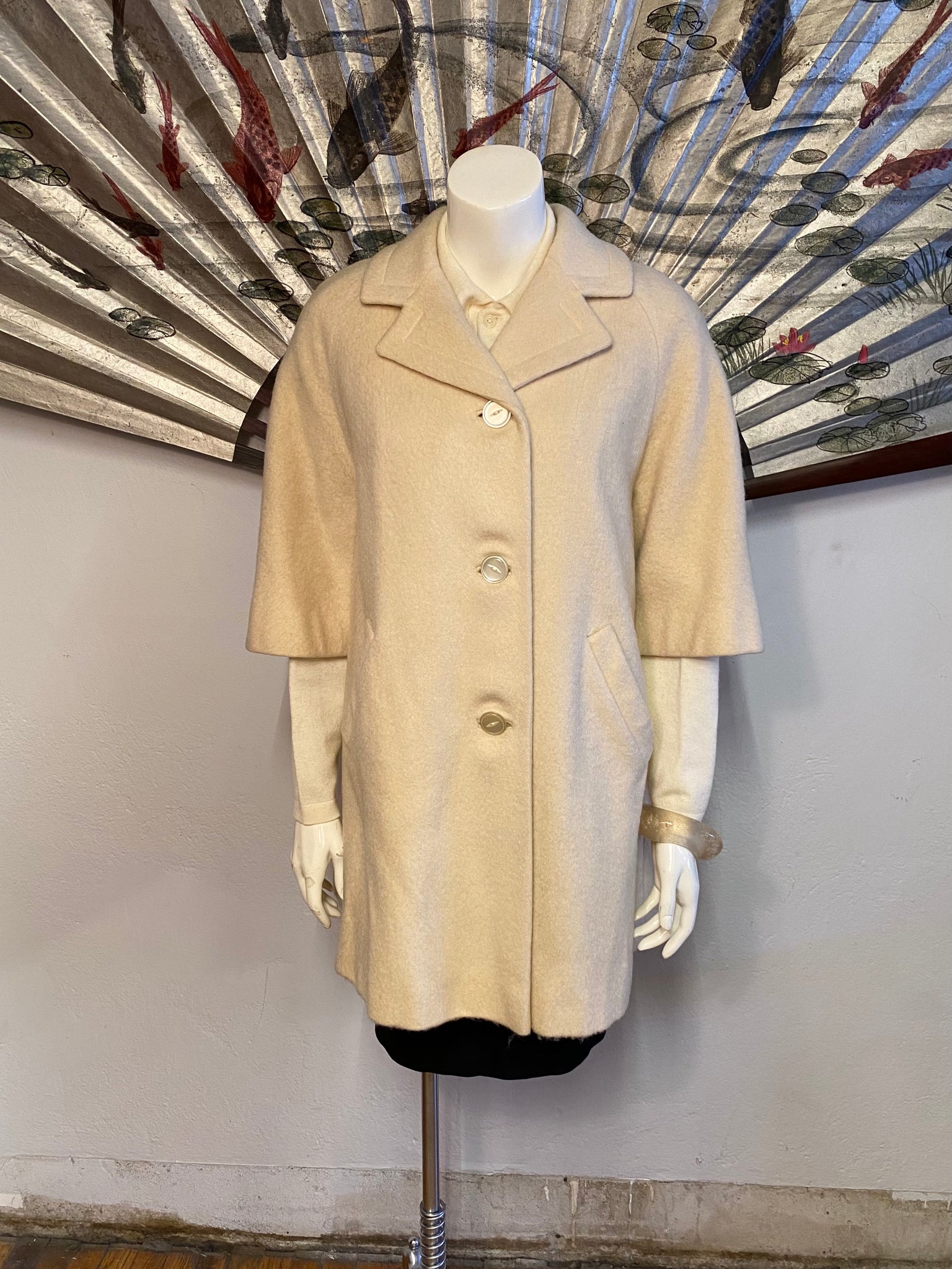 1960s 3/4 Sleeve Coat, XS / S